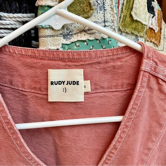 EUC Canvas Roper Vest - Terracotta - Picture 4 of 4